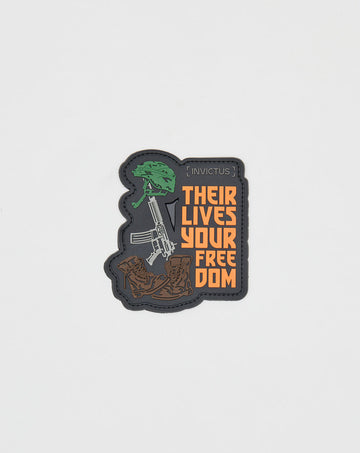 Patch Invictus FREEDOM PRETO