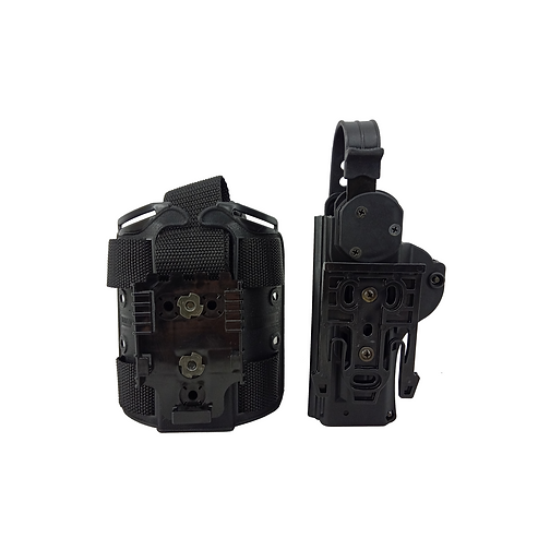 KIT Coldre de Perna Maynards (Suporte+Coldre) Destro - Preto