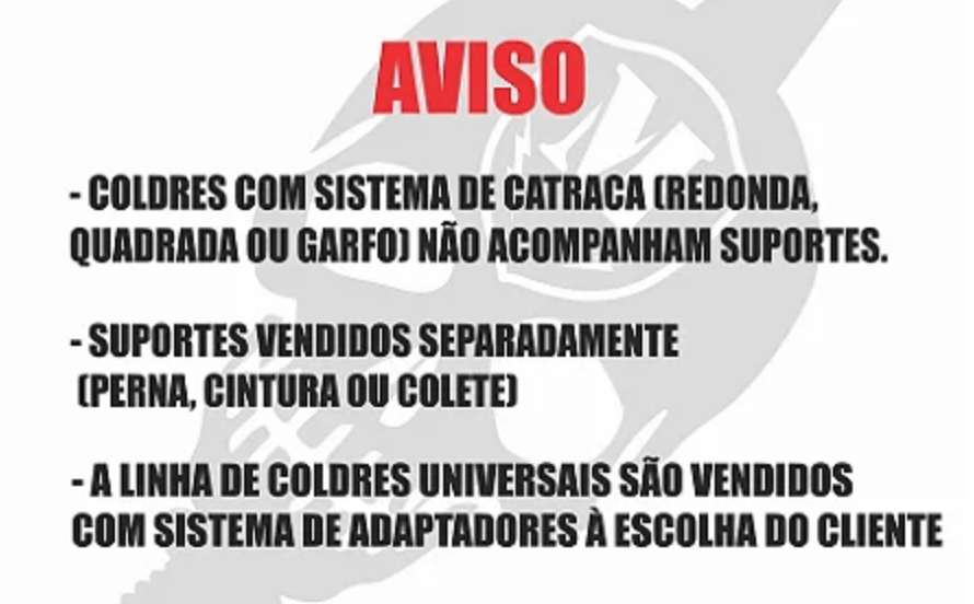 Coldre Longo Maynards com Garfo Destro - Preto
