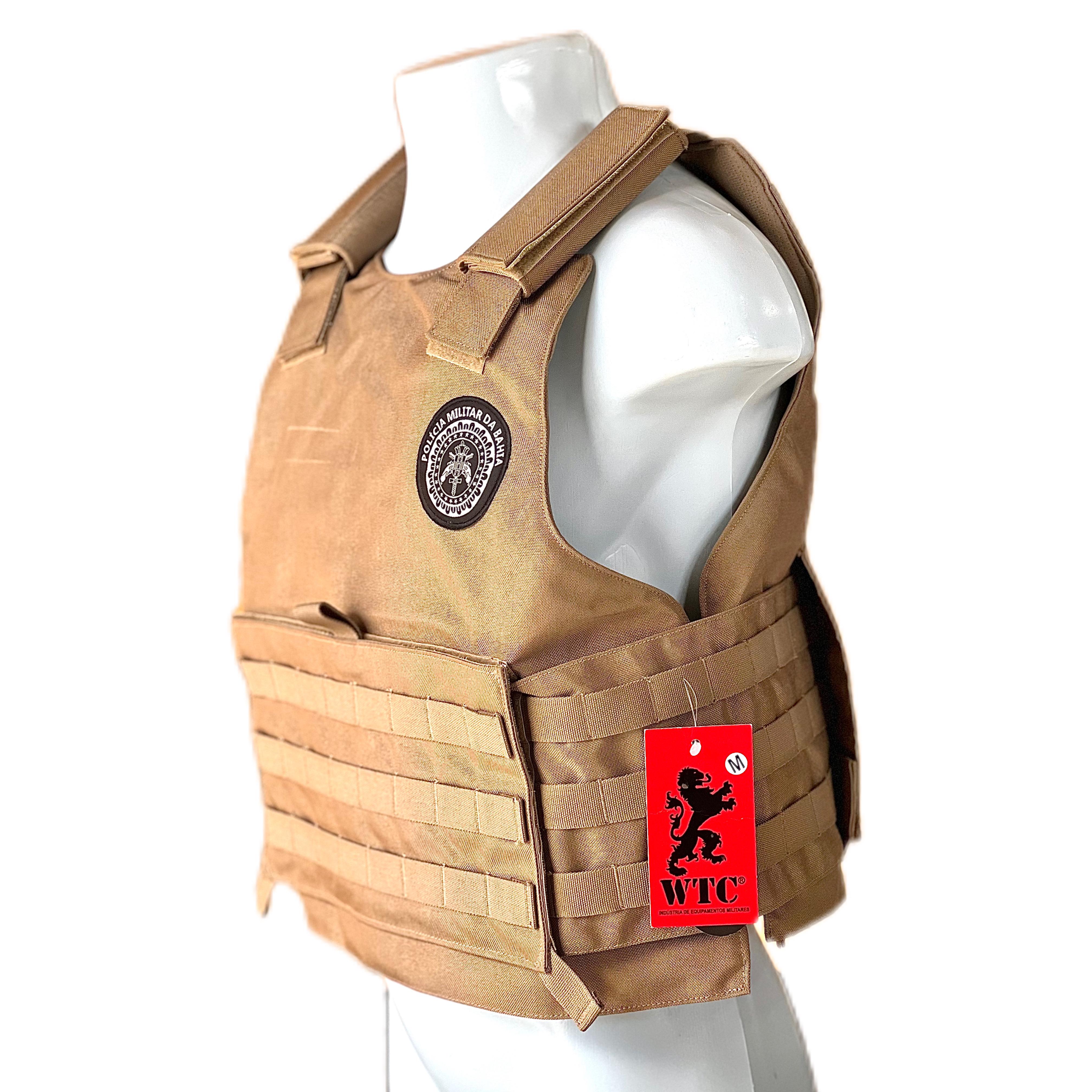 Capa de Colete WTC Semi-Modular Tipo 1 I PMBA - Caqui