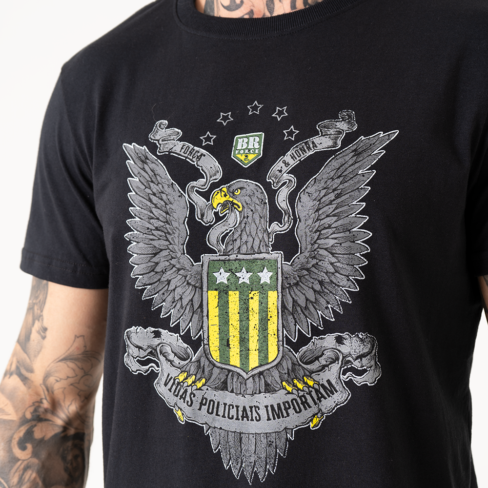 Camiseta BR FORCE Vidas Policiais