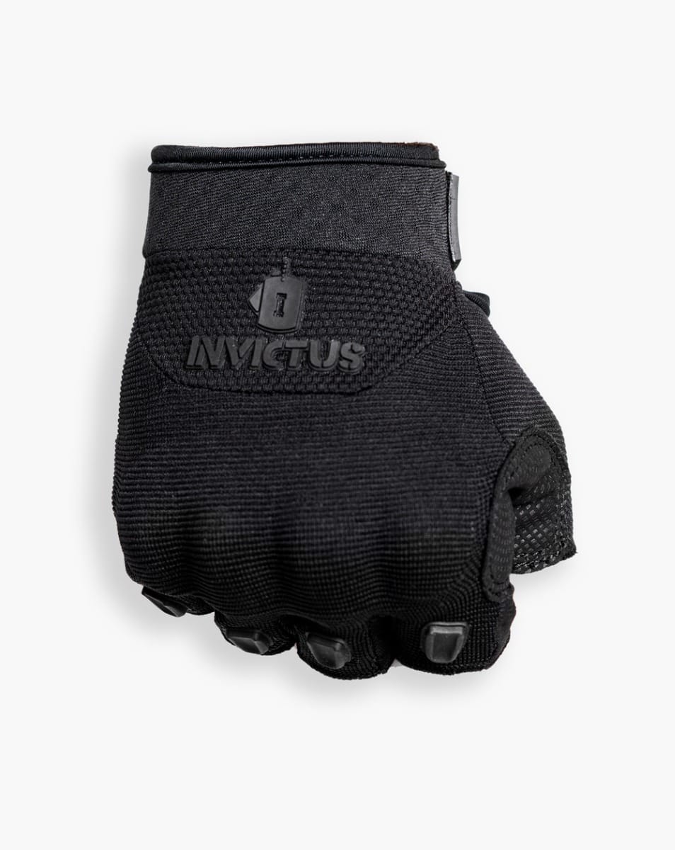 Luva Invictus Meio-Dedo Bunker Fingerless - Preta
