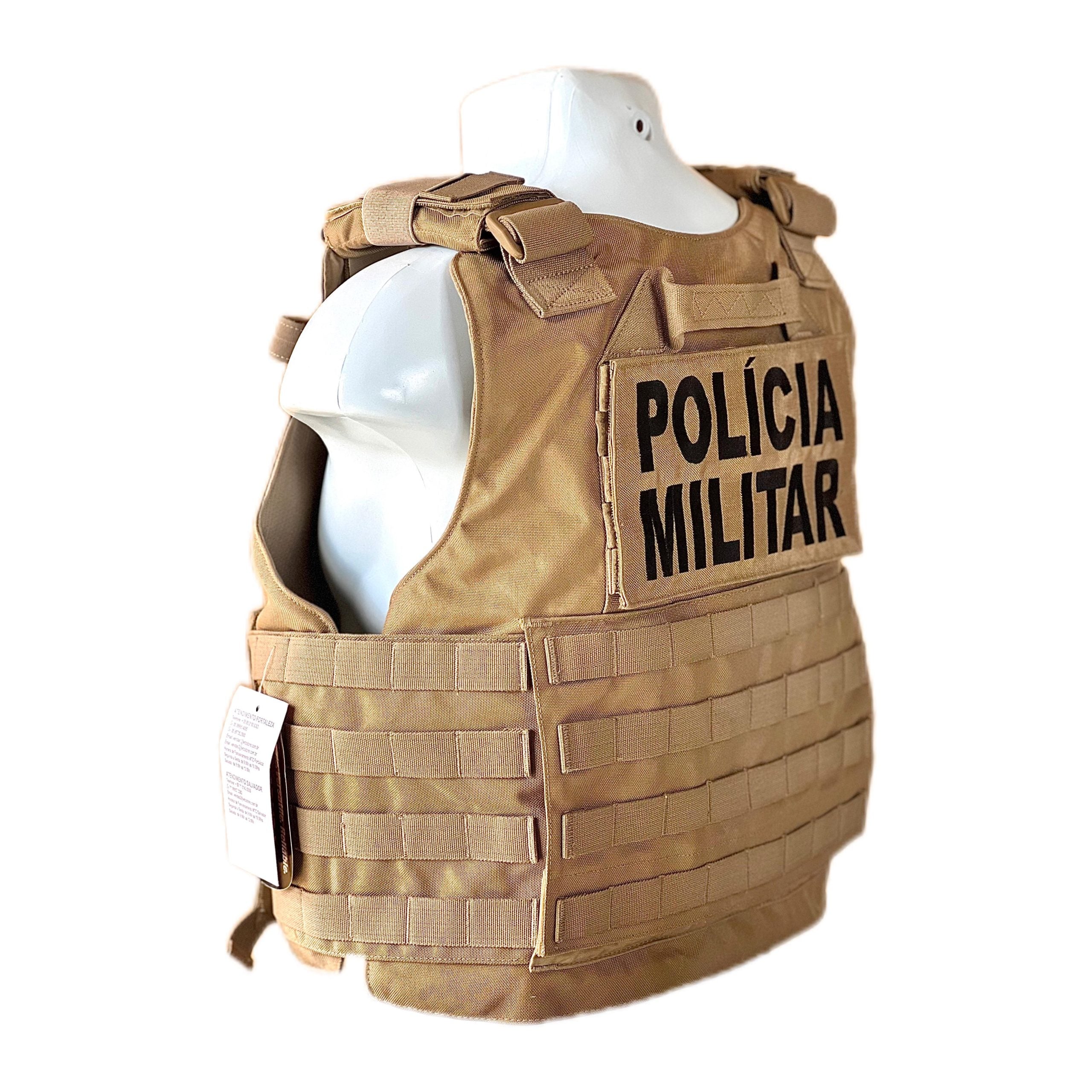 Capa de Colete WTC Modular Tipo 2 II PMBA - Caqui