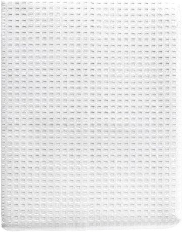 Colcha Fustão Militar Piquet (Padrão de Cama) - Branco