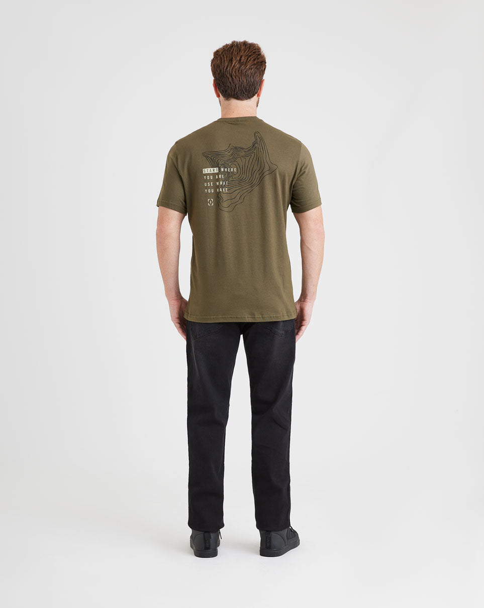 Camiseta Invictus Concept Start - Verde Oliva