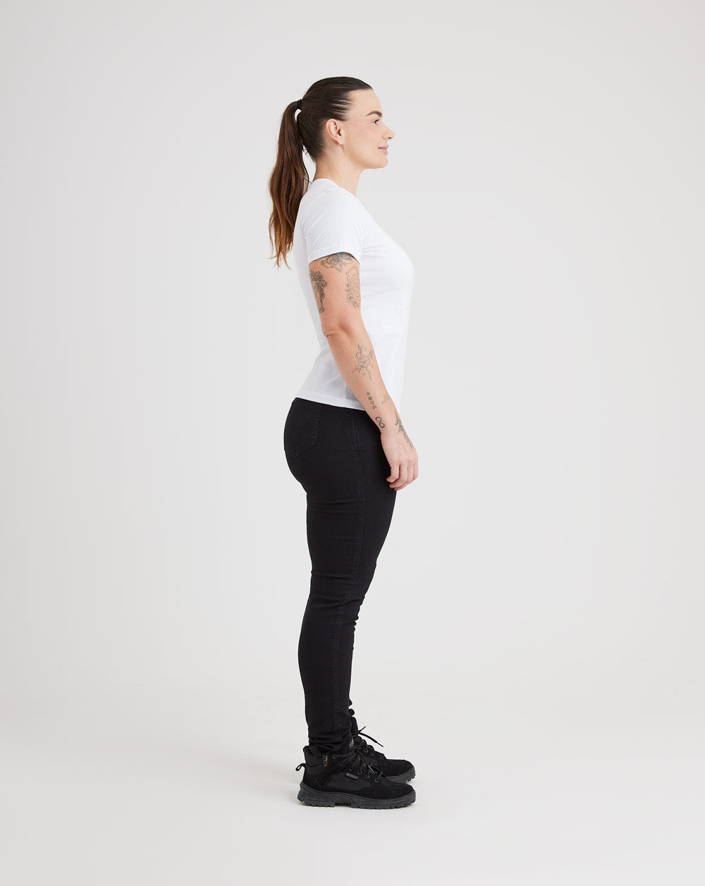 Camiseta Invictus Concept Feminina Força - Branco