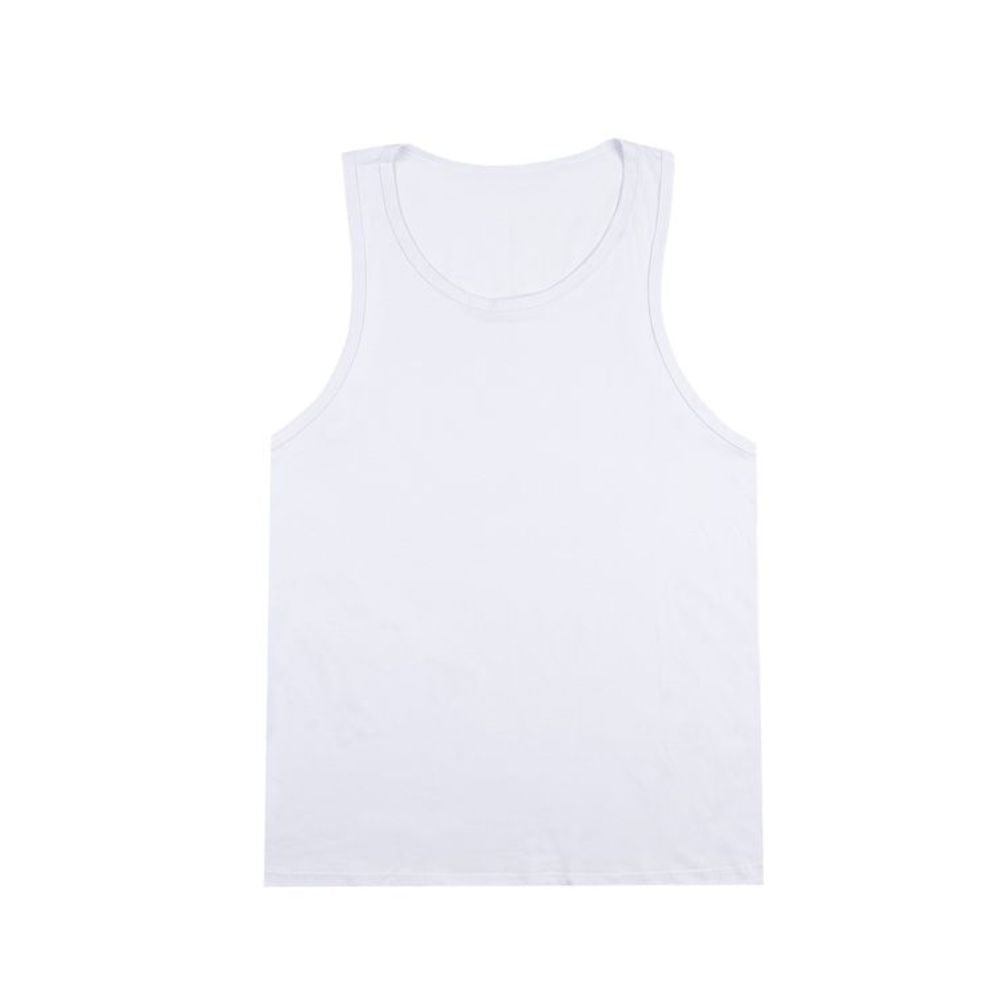Camisa Regata Treinamento Militar TFM Branca Lisa