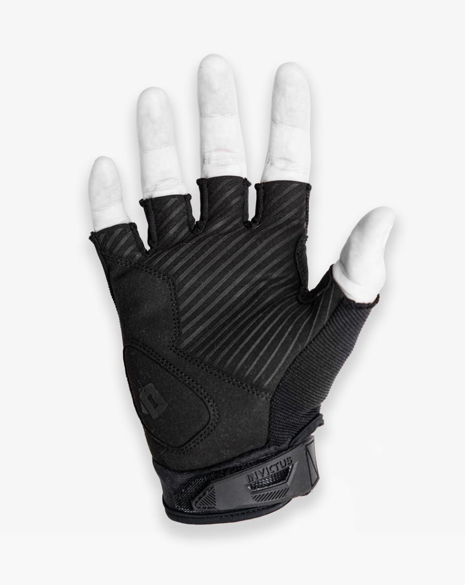 Luva Invictus Meio-Dedo Bunker Fingerless - Preta