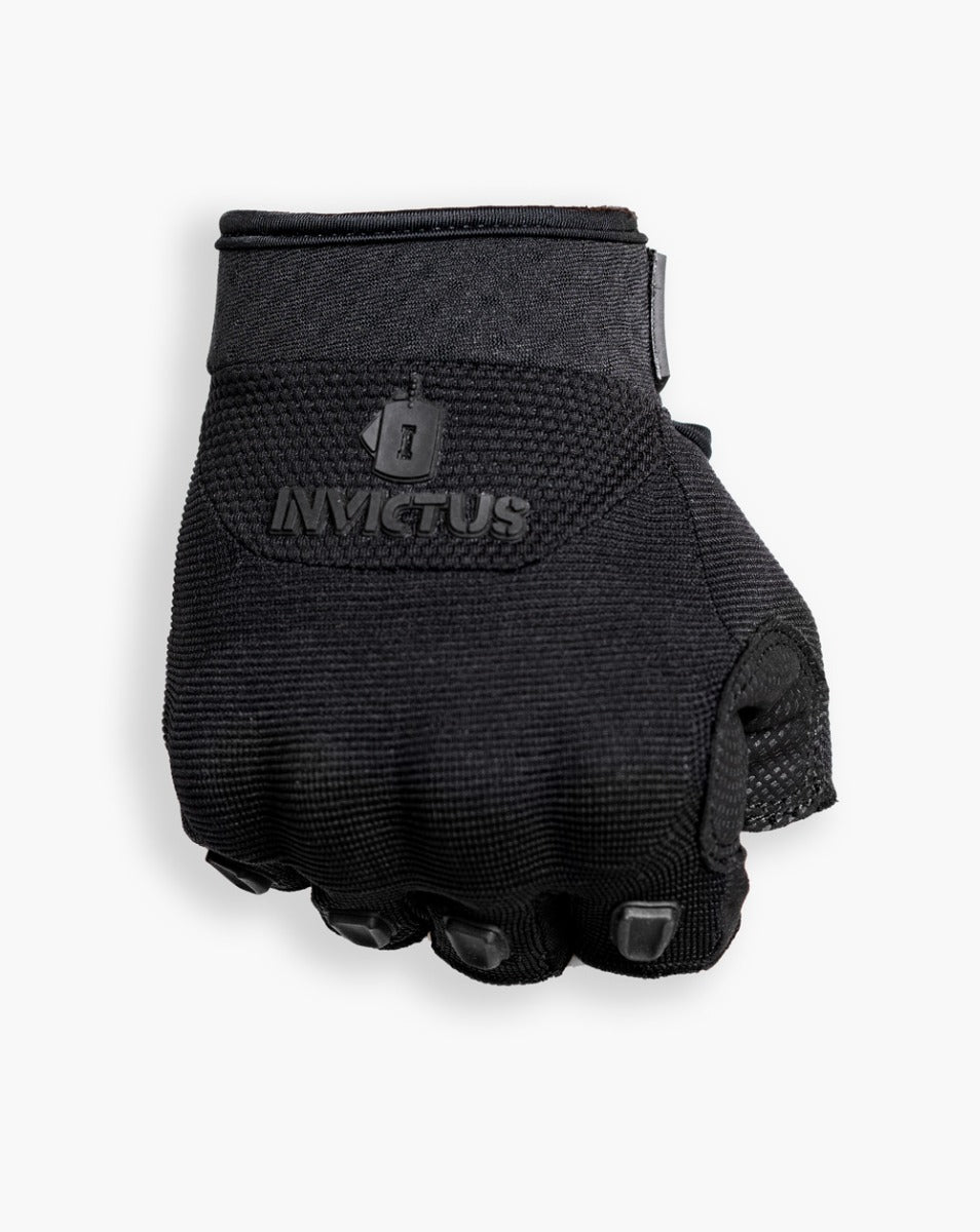 Luva Invictus Meio-Dedo Bunker Fingerless - Preta