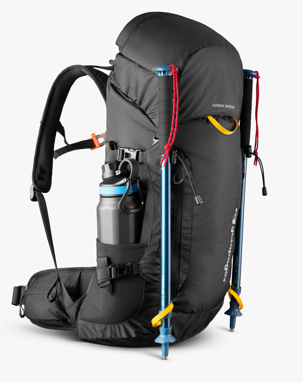 MOCHILA CARGUEIRA GALAPAGOS CHARGER PRETA 50 L