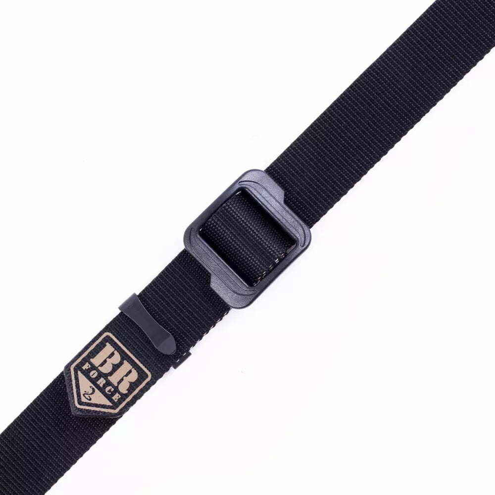 Cinto Tático BR Force Coral Dupla Face - Preto/Coyote