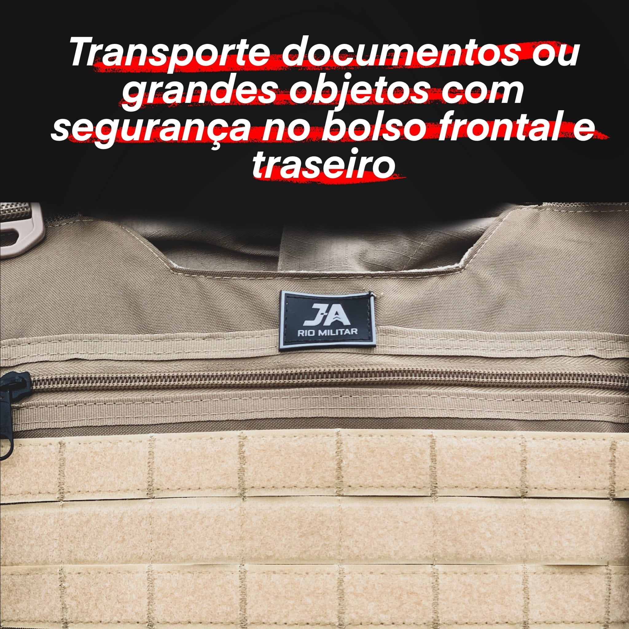 Combo Capa de Colete JA Padrão PMBA (M) + Bolso + Porta SMT