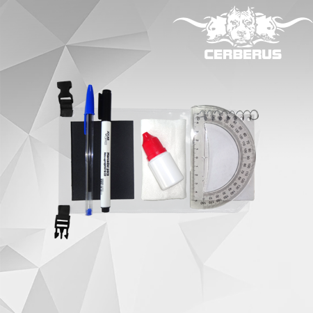 Kit de Anotação Impermeável para Cursos Saque Rápido