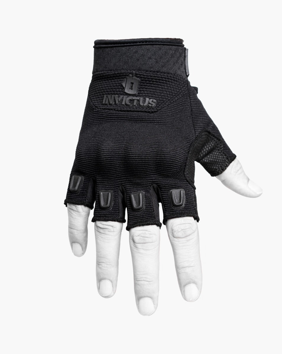Luva Invictus Meio-Dedo Bunker Fingerless - Preta
