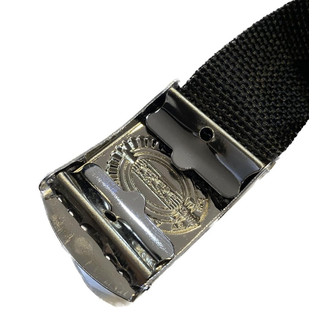 Cinto Interno PMBA Nylon com Fivela em Metal - Preto