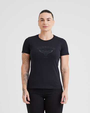 CAMISETA INVICTUS CONCEPT FREEDOM - PRETO FEMiNINA