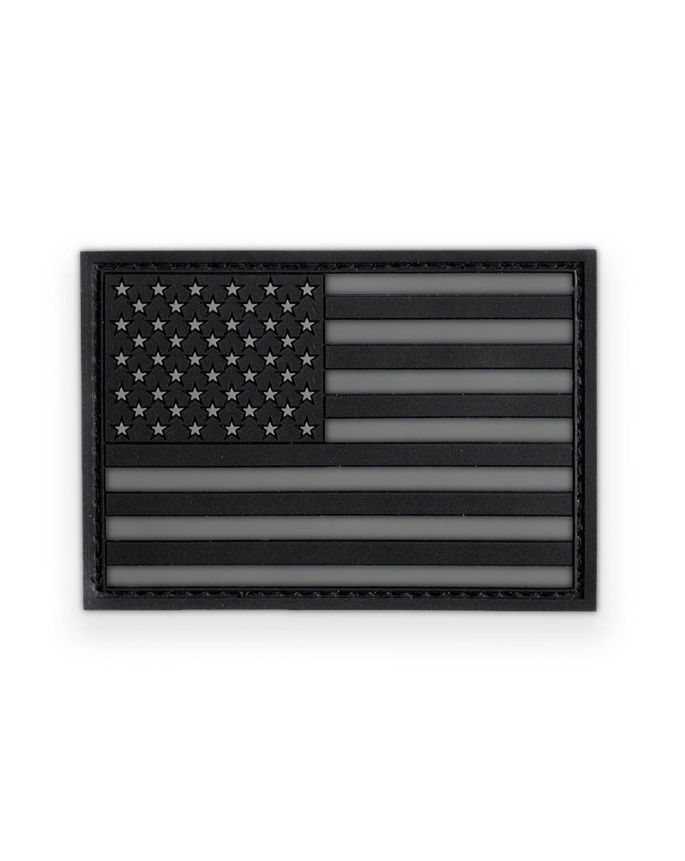 Patch Invictus Bandeira dos EUA Negativa