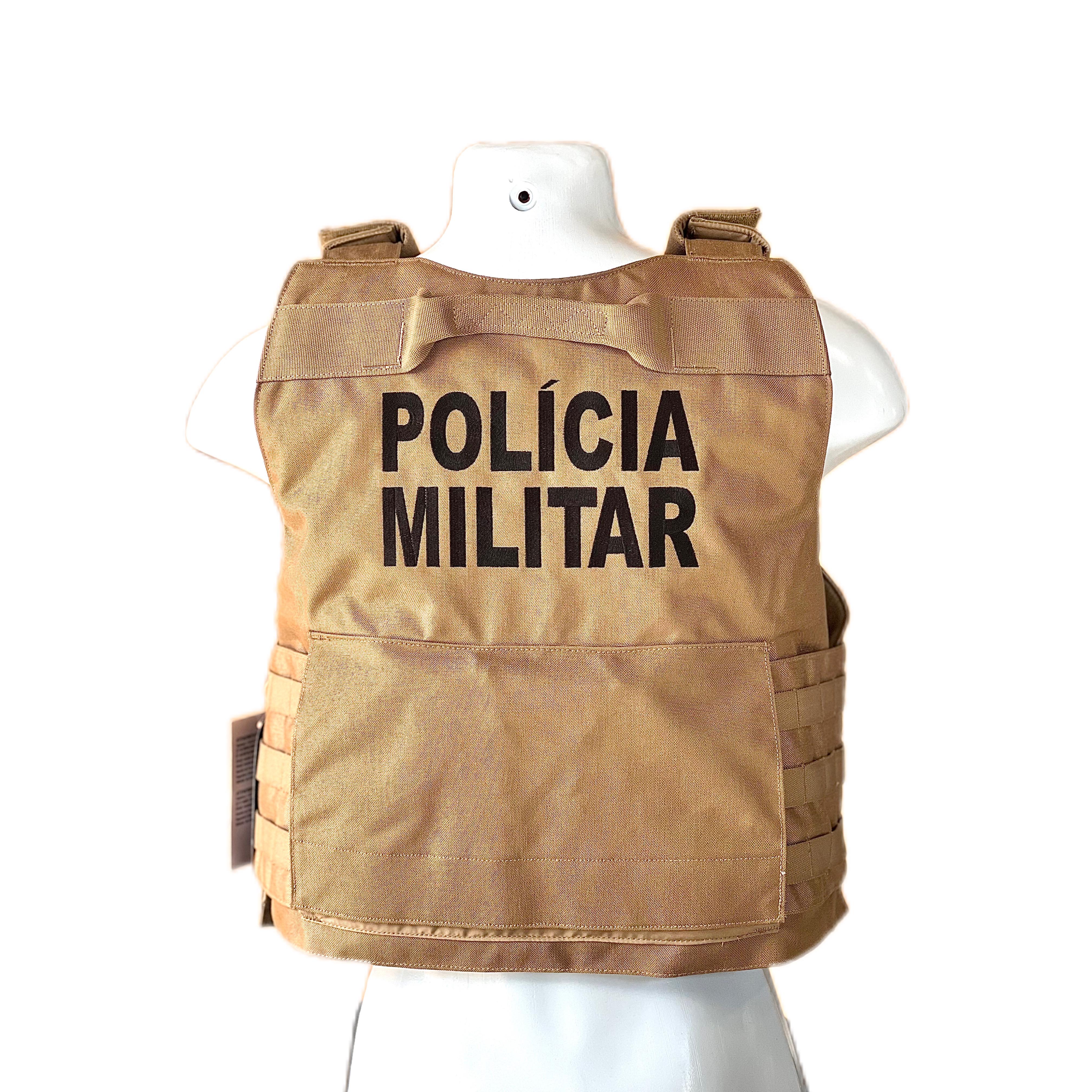 Capa de Colete WTC Semi-Modular Tipo 1 I PMBA - Caqui
