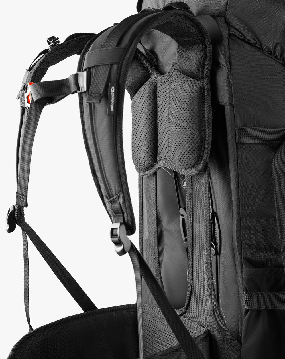 MOCHILA CARGUEIRA GALAPAGOS CHARGER PRETA 50 L