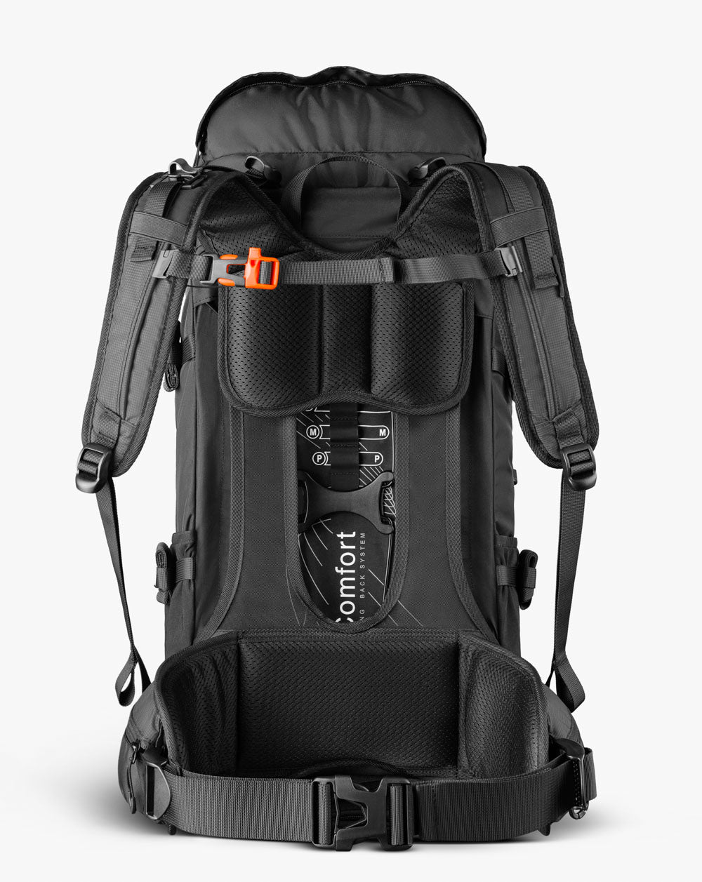 MOCHILA CARGUEIRA GALAPAGOS CHARGER PRETA 50 L