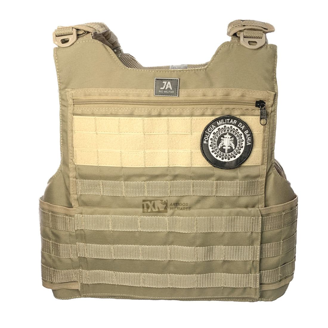 Combo Capa de Colete JA Padrão PMBA (P) + Bolso + Porta SMT