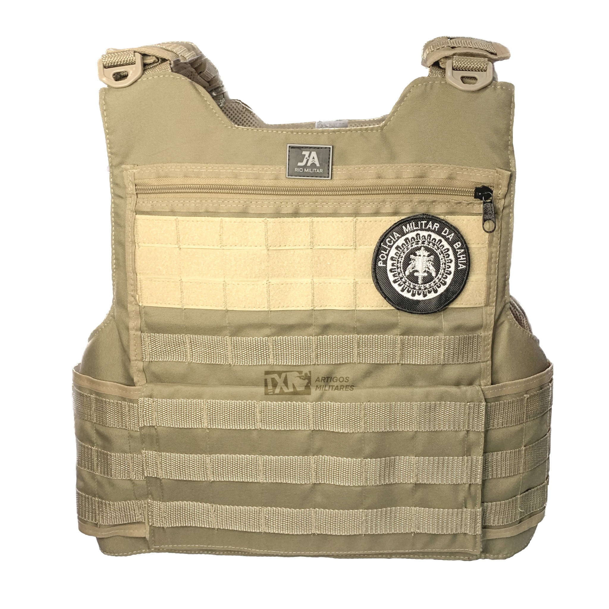 Combo Capa de Colete JA Padrão PMBA (P) + Bolso + Porta SMT