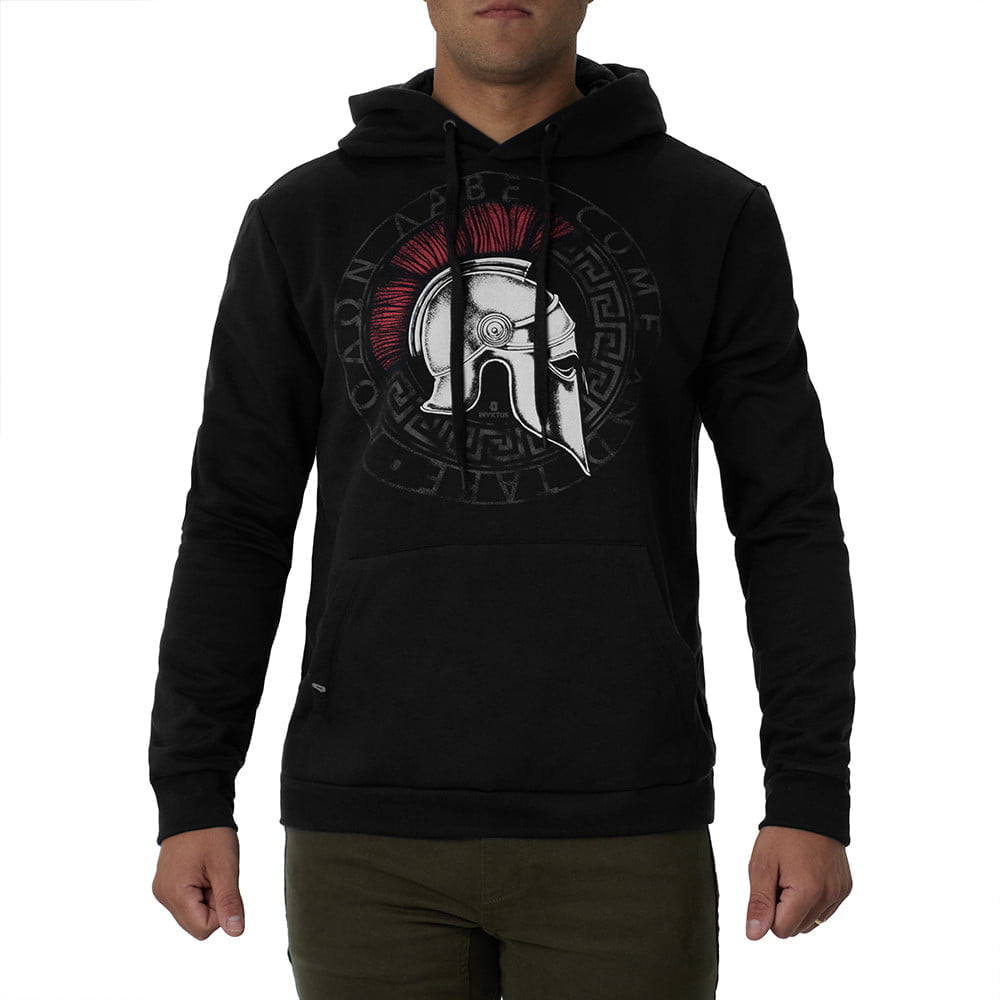 MOLETOM INVICTUS MOLON LABE PRETO