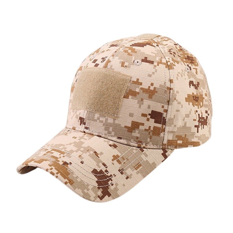 Boné Tático Militar Camuflagem RipStop