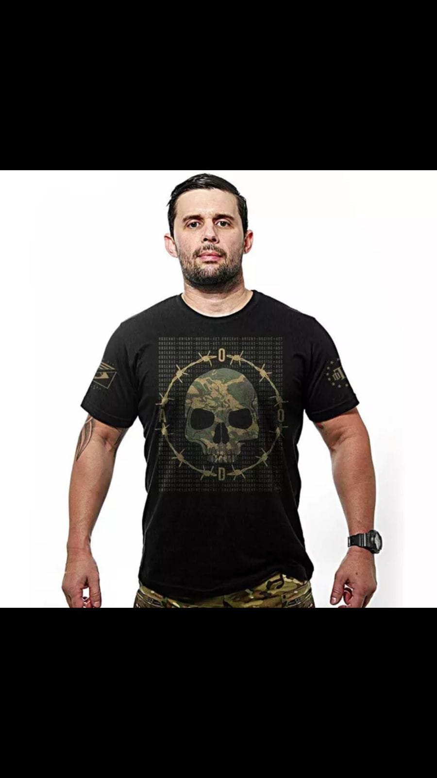 Camiseta Militar Ciclo Ooda Multicam - Team Six