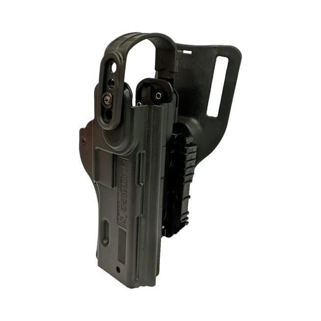 Coldre Longo Maynards com Garfo Canhoto - Preto