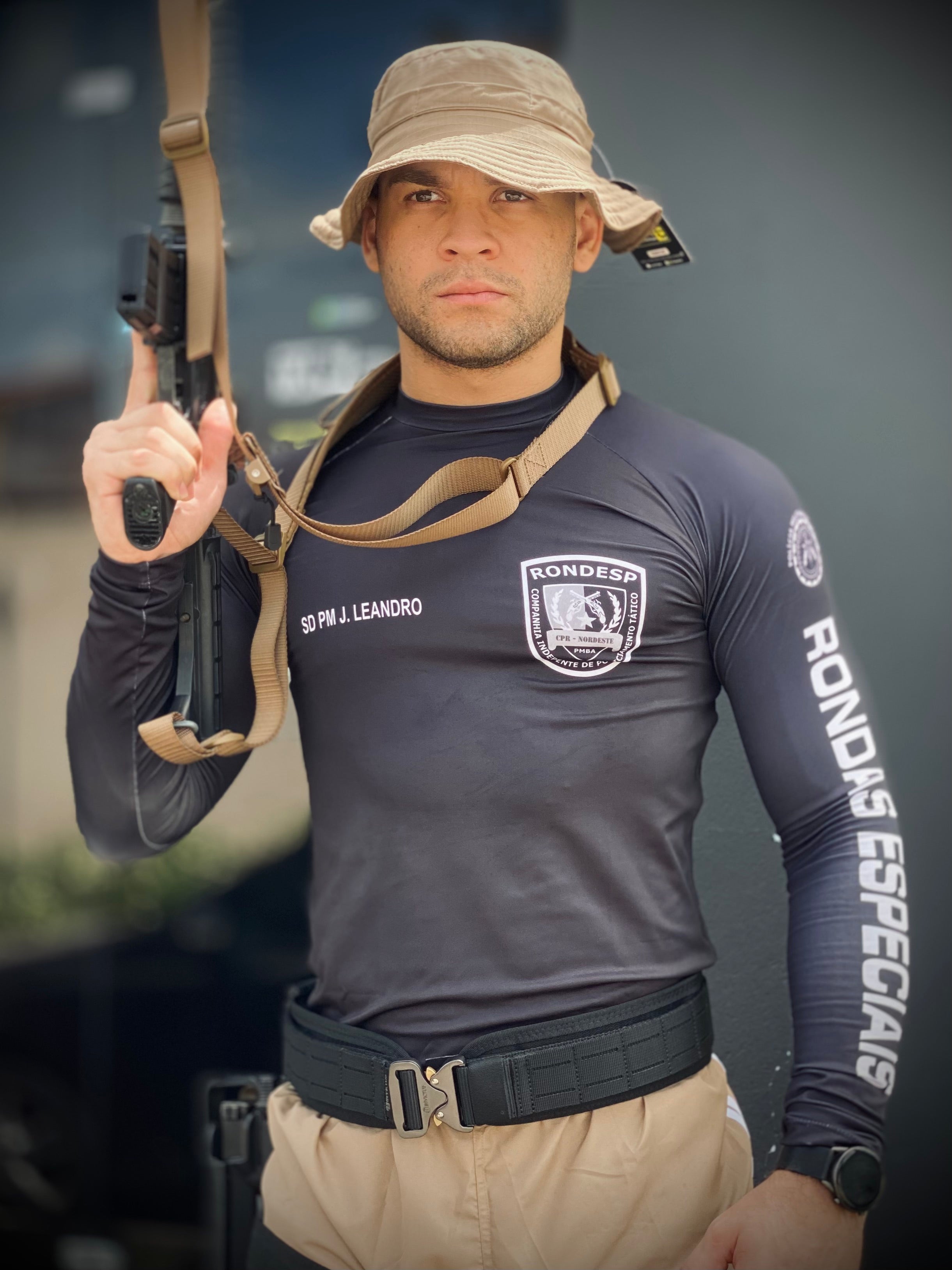 Camisa Tática Militar Dryfit Rashguard: Personalização Premium