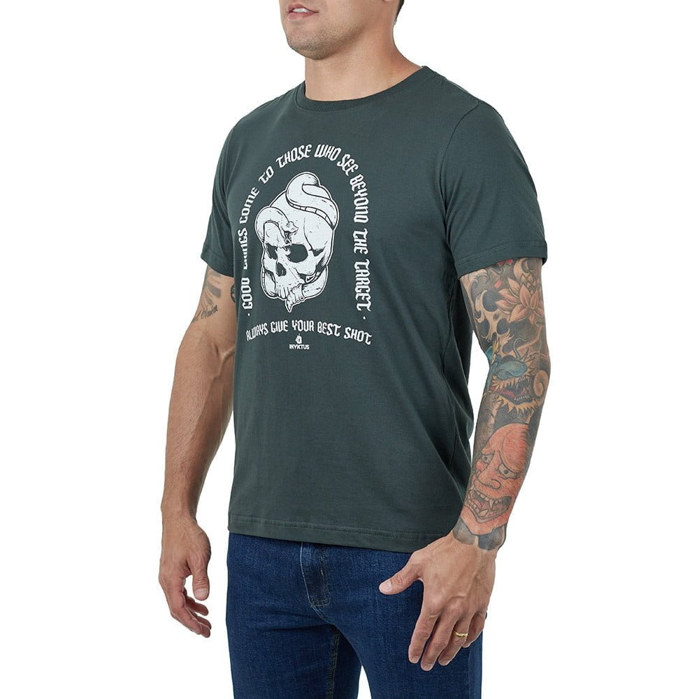 T-SHIRT INVICTUS CONCEPT BEST SHOT VERDE