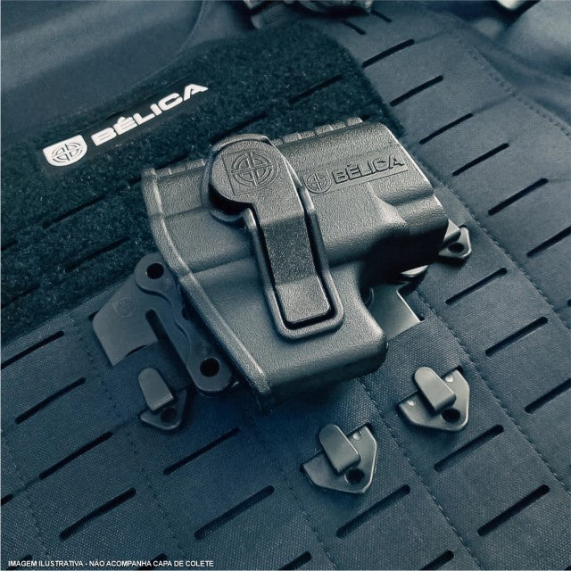 Coldre Universal Modular Bélica Eagle Fit Molle (Para Coletes)