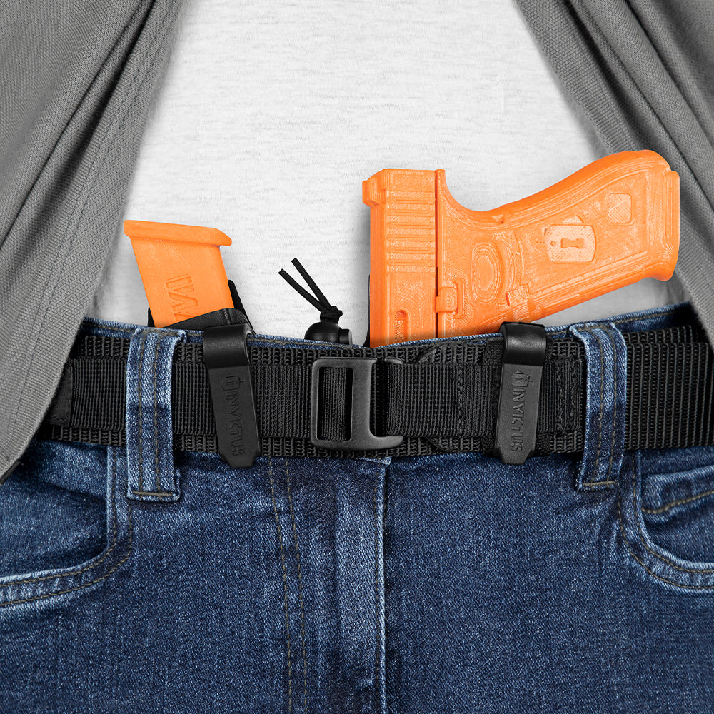 Coldre Invictus Sidecar IWB Canhoto Para Glock® G17/G19 ACOMBAT