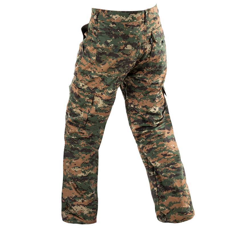Calça Fox Boy Tática Camuflada Reforçada 6 Bolsos Rip-Stop