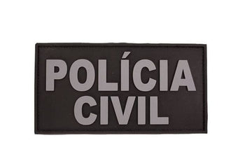 Emborrachado Grande Para Coletes Com Velcro – Costacaca POLÍCIA CIVIL