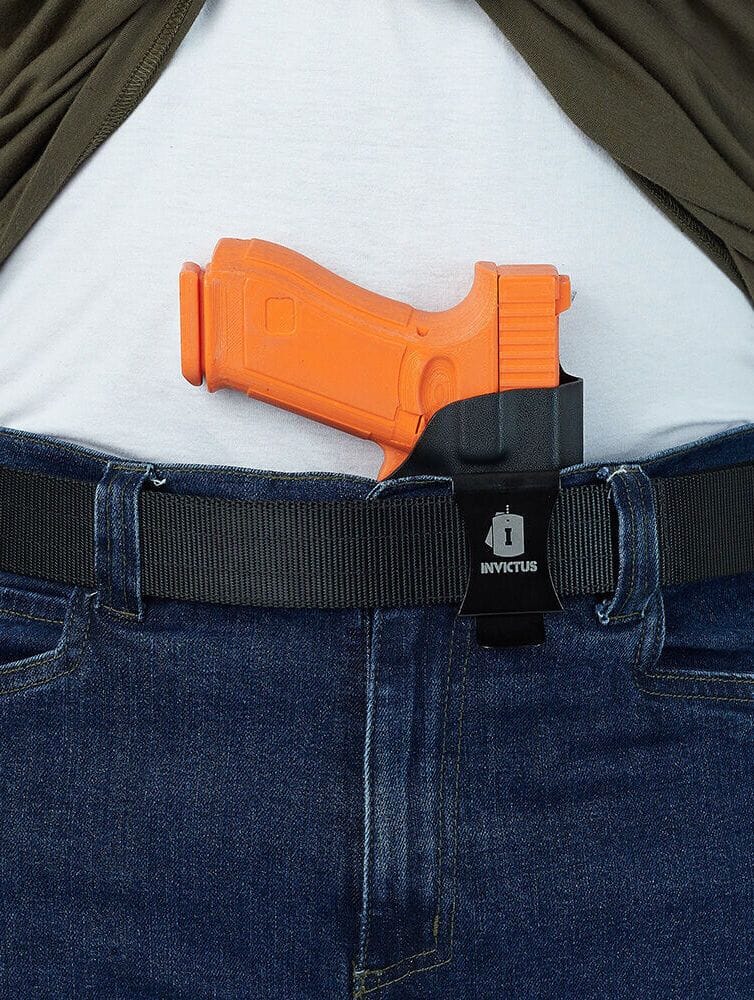 Coldre Invictus Kydex IWB Tático Velado - Preto