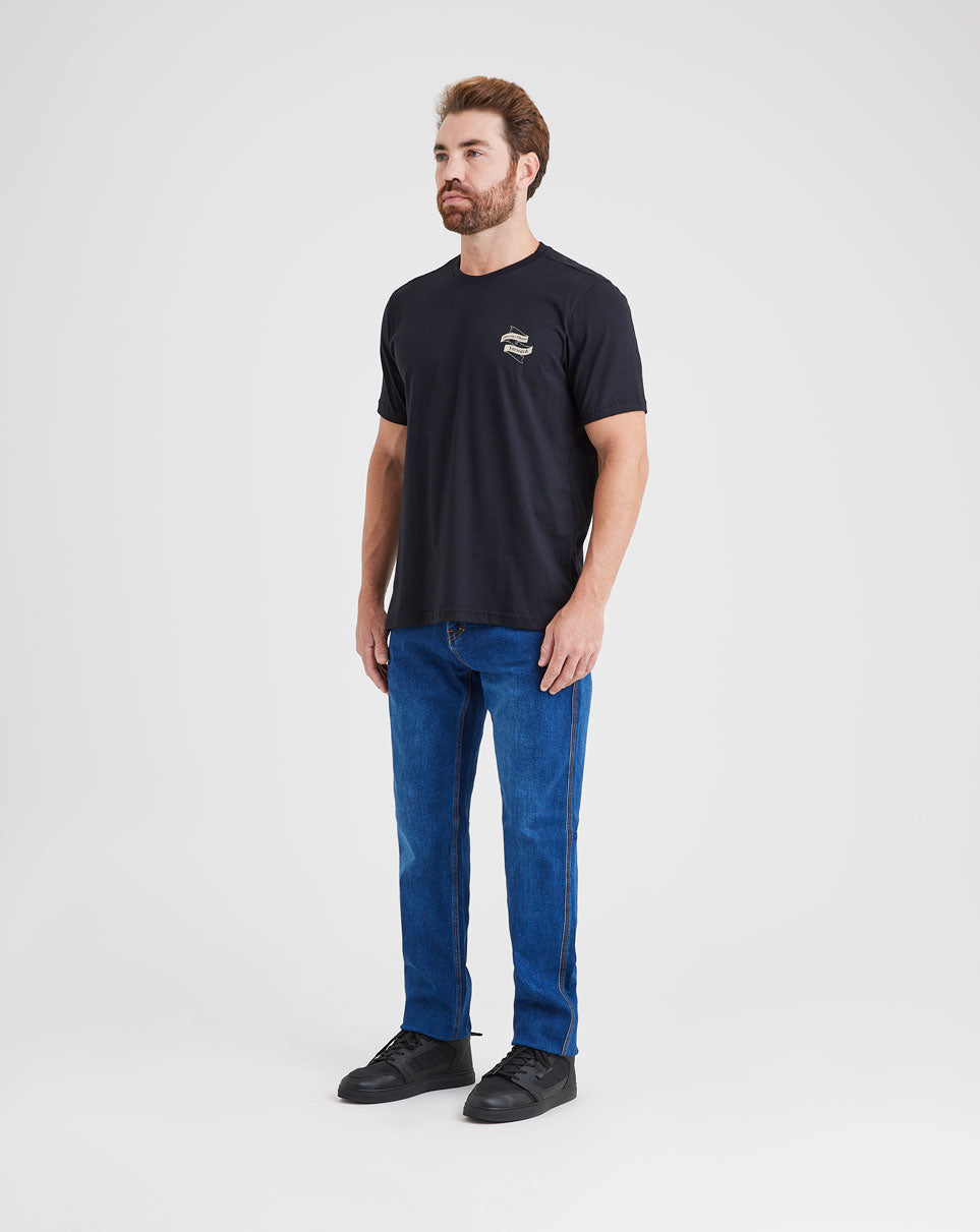 Camiseta Invictus Concept Don't Look Back - Preta