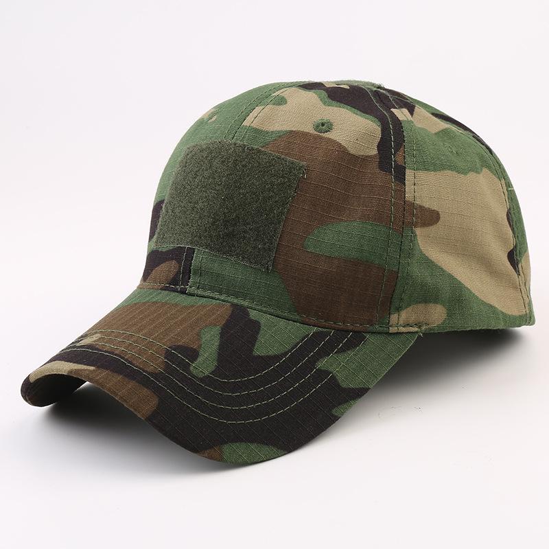 Boné Tático Militar Camuflagem RipStop