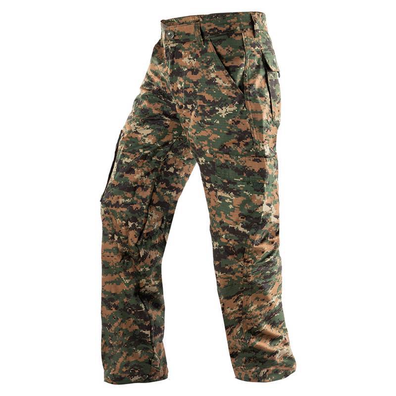 Calça Fox Boy Tática Camuflada Reforçada 6 Bolsos Rip-Stop