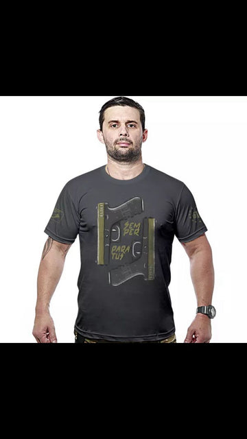Camiseta Militar Concept Line Team Six Glocker Semper Paratus Hurricane - TeamSix
