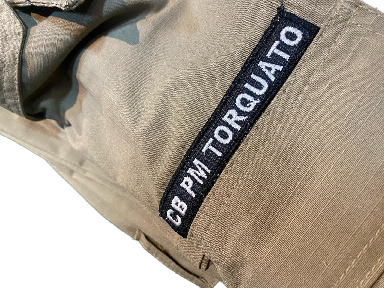 KIT Patches Bordados para Gandola PMBA - Escala de Cinza