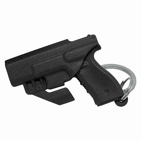Chaveiro Bélica Holster Pistola + Coldre