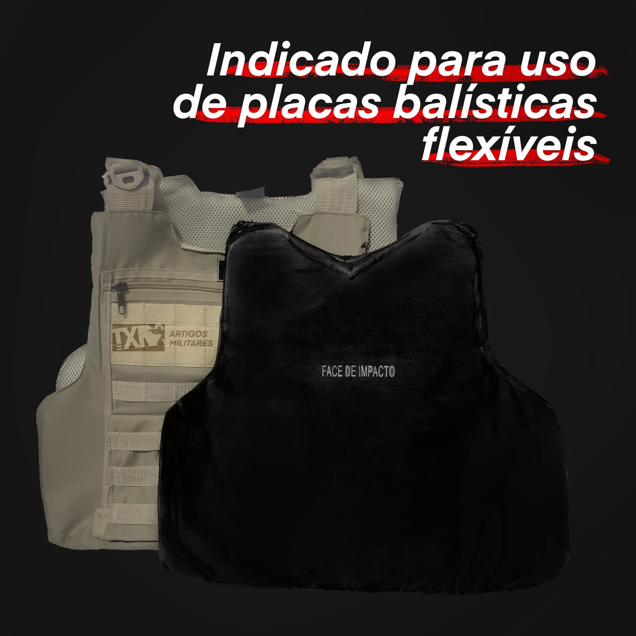 Combo Capa de Colete JA Padrão PMBA (G) + Bolso + Porta SMT