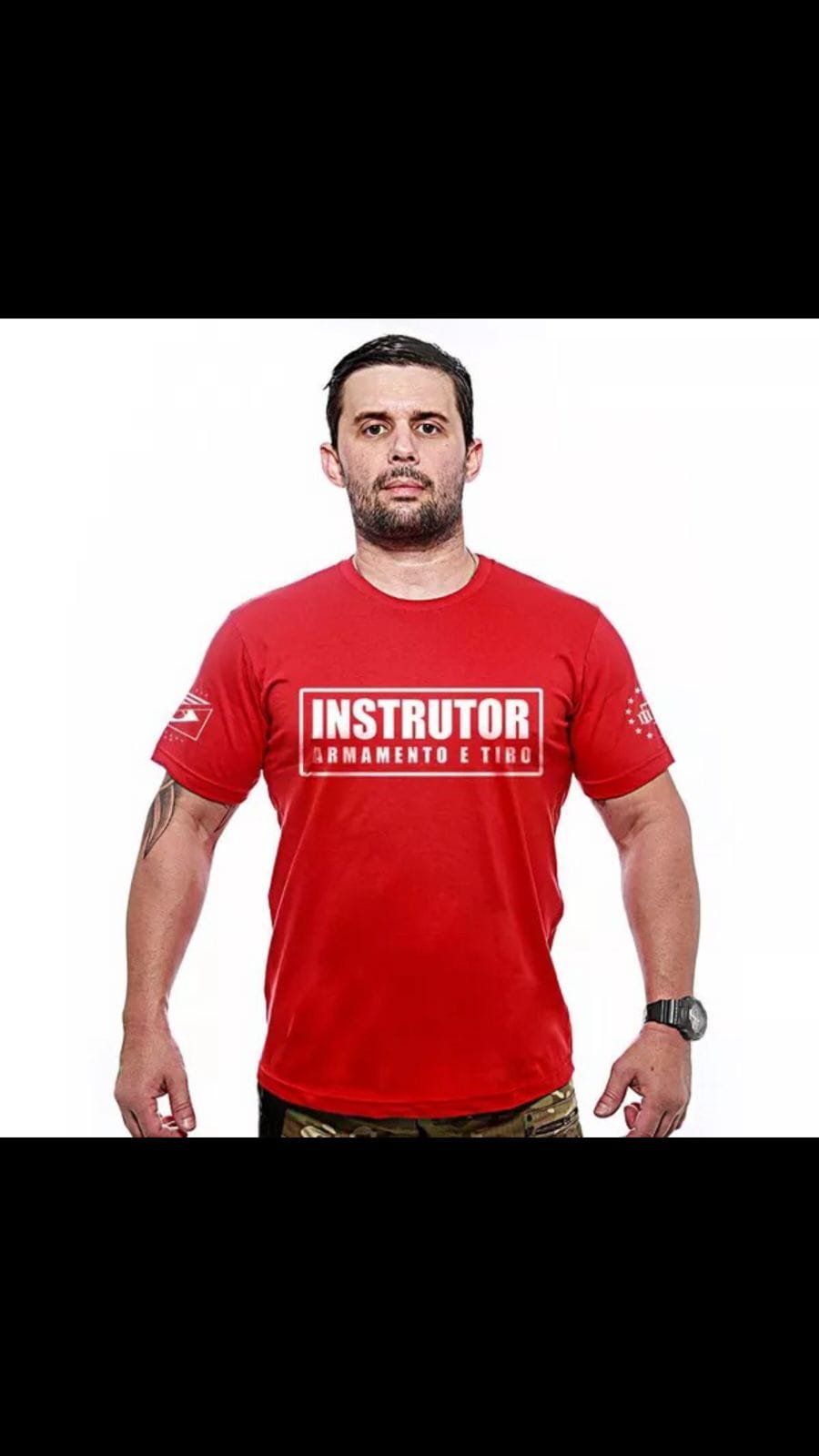 Camiseta Militar Instrutor IAT -  Team Six
