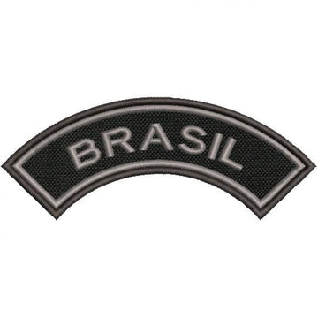 Patch Manicaca Tarjeta de Ombro (Escala de Cinza)
