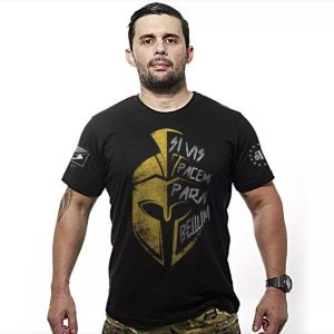 Camiseta Si Vis Pacem Parabellum Sparta - TeamSix