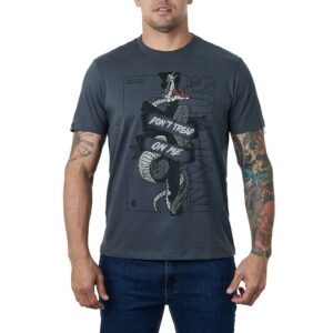 T-SHIRT INVICTUS CONCEPT SNAKE CINZA