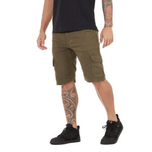 BERMUDA CARGO INVICTUS ENDURANCE STRONGER VERDE MILITAR