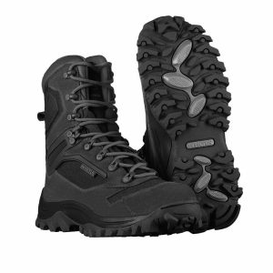 Bota Invictus Amphibiam Dry 8" Impermeável 2.0 Tática - Preta